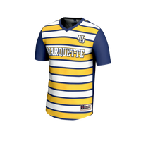 Marquette Golden Eagles Collegiate Soccer NIL Pick-A-Player Fashion Jersey - Blue/Gold