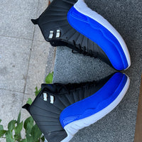 Sneakers, Blue Black Colorway, Lace Up Design, Casual Gift for Sneaker Fans