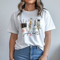 Medical Equipment Jingle Bells Shirt, Nurse Christmas T-Shirt, Humorous RN Hospital Staff Tee, Christmas Healthcare Worker Holiday Tee