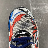 Low Top Sneakers, Blue Gray Colorway, Lace Up Design, Casual Gift for Sneaker Fans