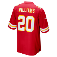 Kansas City Chiefs Nohl Williams Red Team Game Jersey