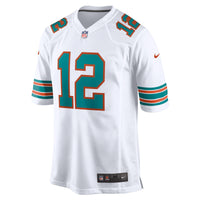Miami Dolphins Bob Griese White Retired Player Jersey