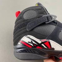 Mid Top Sneakers, White Black Red Colorway, Lace Up Design, Casual Gift for Sneaker Fans