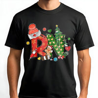 Festive RN Holiday Shirt, Christmas RN Nurse T-Shirt, Medical Field Graphic Tee, Xmas Nursing Student T-Shirt, Registered Nurse Present