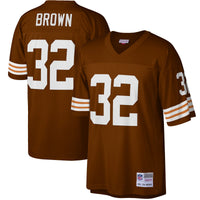 Cleveland Browns Jim Brown Brown Big & Tall 1963 Retired Player Replica Jersey