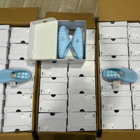 Slides, Blue Colorway, Slip On Design, Casual Gift for Shoe Lovers