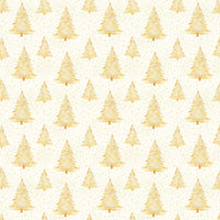Elegant Christmas Tree Gift Wrap, Gold Watercolor Pine Tree Wrapping Paper, Winter Evergreen Holiday Gift Wrap, Festive Xmas Wrapping Paper
