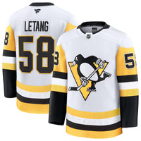 Pittsburgh Penguins Kris Letang White Premium Jersey