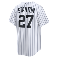 New York Yankees Giancarlo Stanton White Home Replica Jersey