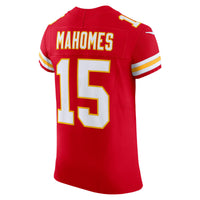Kansas City Chiefs Patrick Mahomes Red Team Elite Jersey