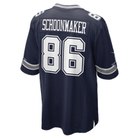 Dallas Cowboys Luke Schoonmaker Navy Team Game Jersey