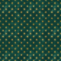 Elegant Green and Gold Star Pattern Gift Wrap, Christmas Wrapping Paper, Luxury Holiday Present Paper Roll, Winter Xmas Present Supplies