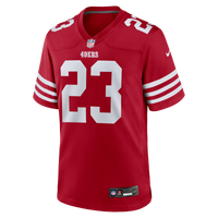 San Francisco 49ers Christian McCaffrey Scarlet Game Player Jersey