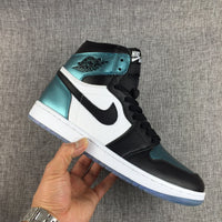 Sneakers, Black White Teal Colorway, Lace Up Design, Casual Gift for Sneaker Fans