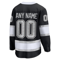 Los Angeles Kings Black Home Breakaway Custom Jersey