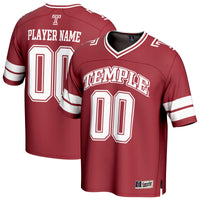 Temple Owls NIL Pick-A-Player Football Fashion Jersey - Cherry