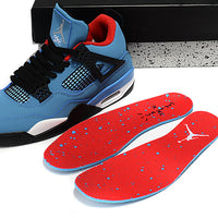 Sneakers, Black Blue Colorway, Lace Up Design, Casual Gift for Sneaker Fans
