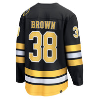 Boston Bruins Patrick Brown Black Home Breakaway Player Jersey