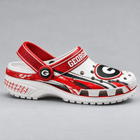 UGA Red Line Study - Collegiate Graphic Clogs