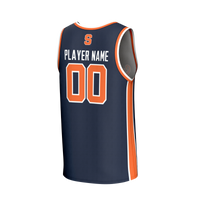 Syracuse Orange NIL Pick-A-Player Basketball Lightweight Jersey - Navy