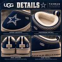 Lone Star Navy - DAL Emblem Clog Slippers