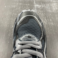 Sneakers, Carbon Gray Colorway, Lace Up Design, Casual Gift for Sneaker Fans