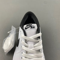 Low Top Sneakers, White Black Colorway, Lace Up Design, Casual Gift for Sneaker Fans