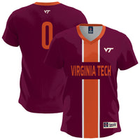 Virginia Tech Hokies Lightweight Soccer Fashion Jersey - Maroon