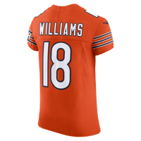 Chicago Bears Caleb Williams Orange Alternate Elite Jersey
