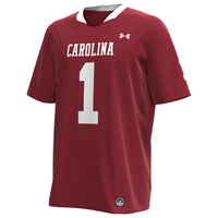 #1 Garnet South Carolina Gamecocks Throwback Replica Jersey