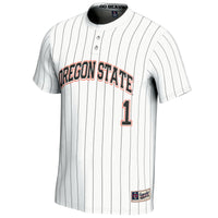 #1 Oregon State Beavers Softball Fashion Jersey - White