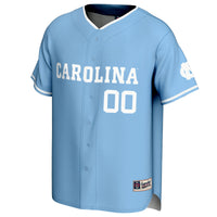 North Carolina Tar Heels NIL Pick-A-Player Lightweight Baseball Jersey - Carolina Blue