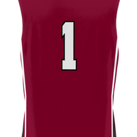 #1 UMass Minutemen Lightweight Basketball Jersey - Maroon