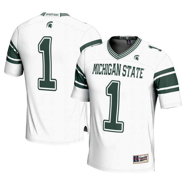 #1 Michigan State Spartans Football Jersey - Cardinal