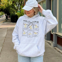 Medical Christmas Hooded Sweatshirt, Humorous Snowman Pain Scale Hoodie, Adorable Nurse Holiday Pullover, Hospital Healthcare Worker Present