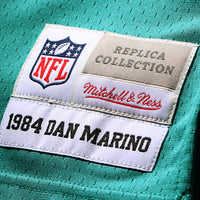Miami Dolphins Dan Marino Aqua Big & Tall 1984 Retired Player Replica Jersey