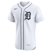 Detroit Tigers White Home Elite Jersey