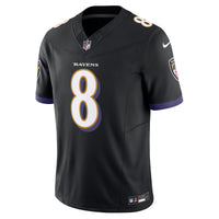 Baltimore Ravens Lamar Jackson Black Limited Jersey