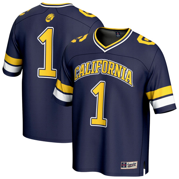 #1 Cal Bears Collegiate Football Fashion Jersey - Navy