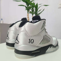 High Top Sneakers, Gray Black Colorway, Lace Up Design, Casual Gift for Sneaker Fans