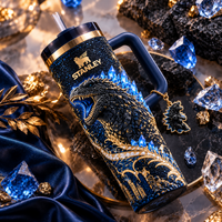 Godzilla Quiet Presence - Bold Graphic Tumbler