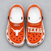 TEX 1883 - Burnt Orange Collegiate Clogs