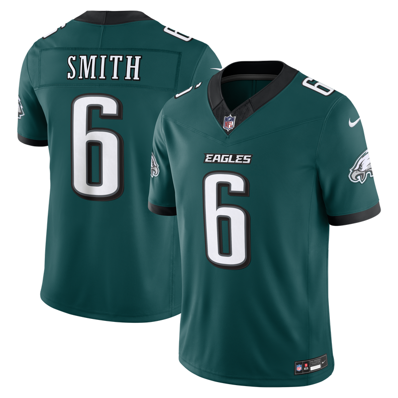 Philadelphia Eagles DeVonta Smith Midnight Green Team Stitched Limited Jersey