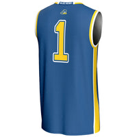 #1 Delaware Fightin' Blue Hens Lightweight Basketball Jersey - Blue