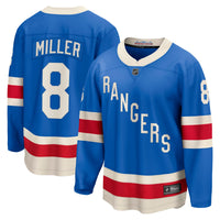 New York Rangers J.T. Miller Blue Centennial Breakaway Jersey