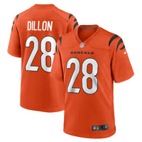 Cincinnati Bengals Corey Dillon Orange Retired Player Alternate Game Jersey