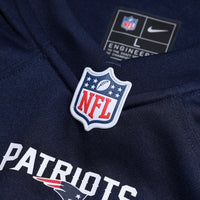 New England Patriots Cory Durden Navy Team Game Jersey