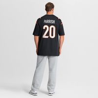 Cincinnati Bengals Lemar Parrish Black Team Retired Game Jersey