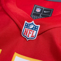 Kansas City Chiefs Mike Caliendo Red Game Player Jersey