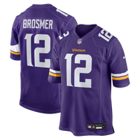 Minnesota Vikings Max Brosmer Purple Team Game Jersey